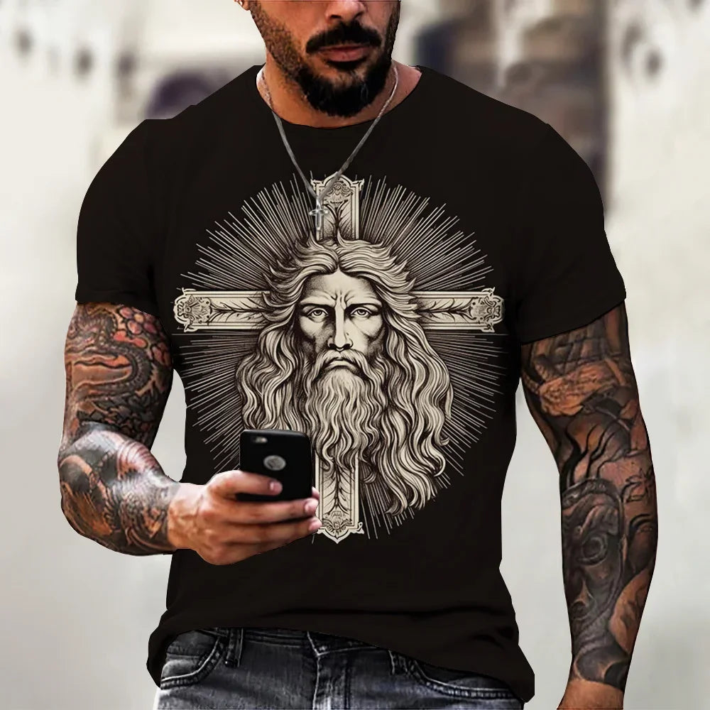 VARIETY Jesus T-Shirt For Men