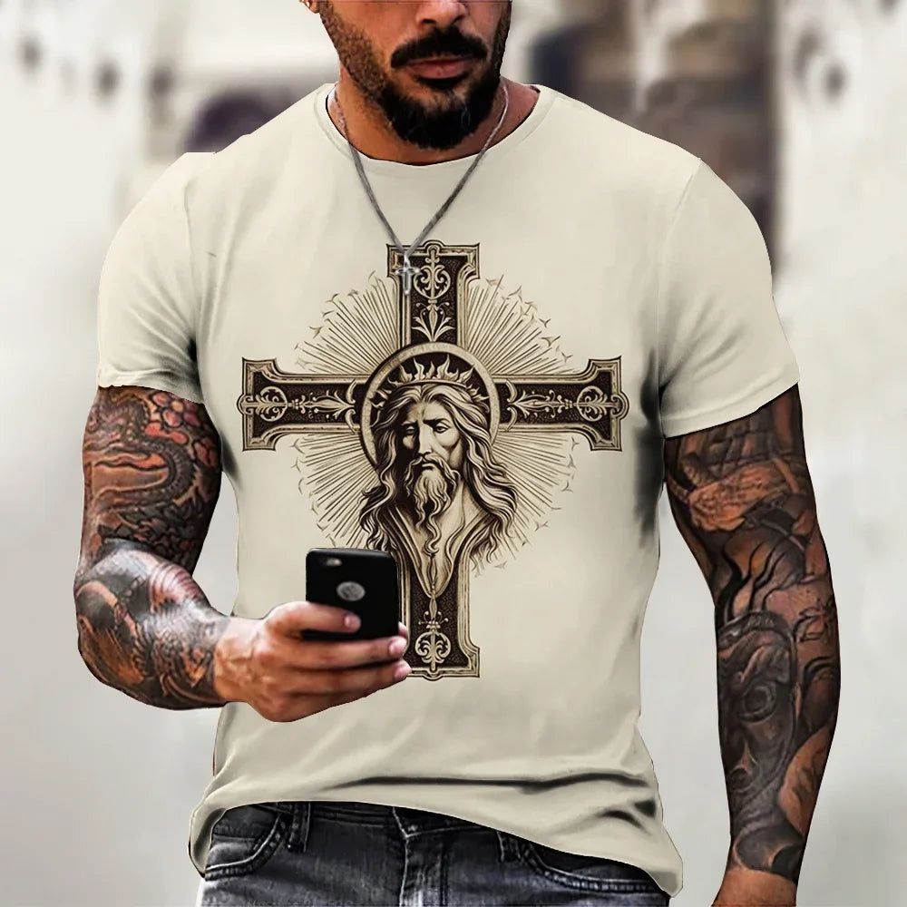 VARIETY Jesus T-Shirt For Men