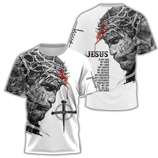VARIETY Jesus T-Shirt For Men