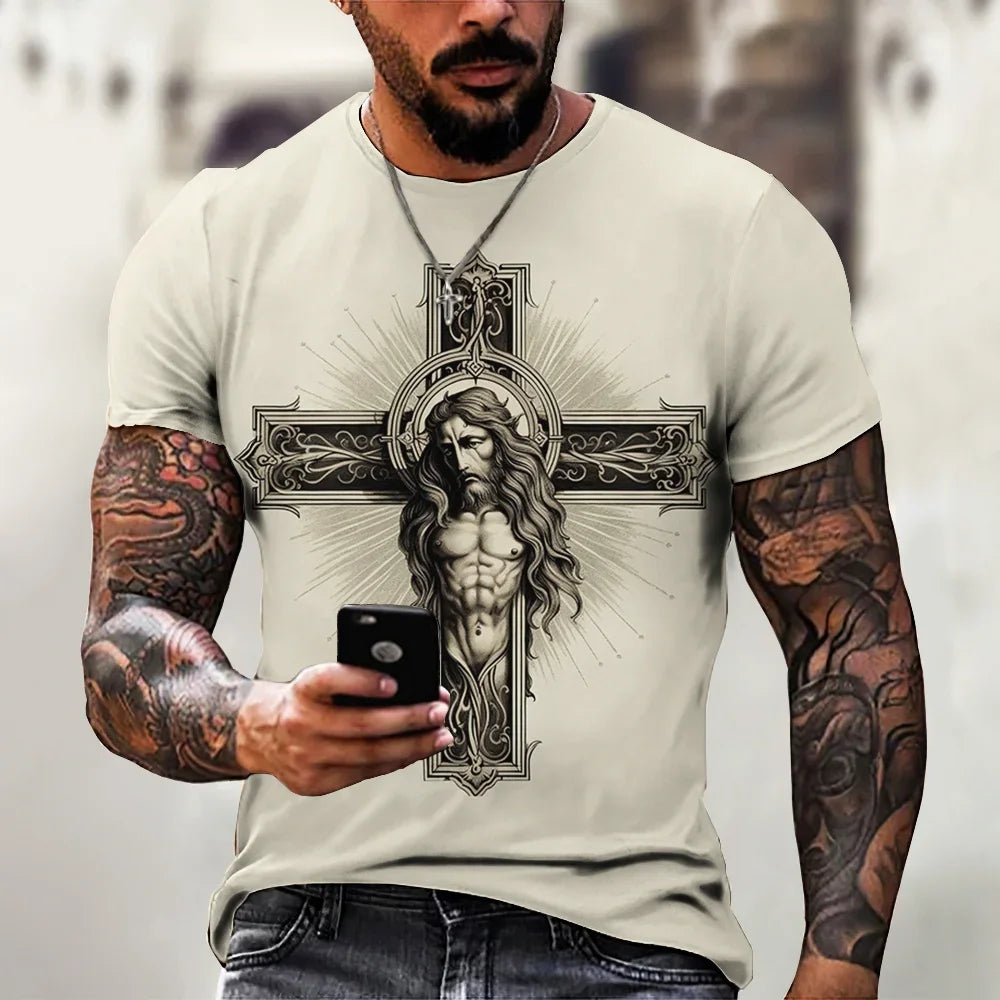 VARIETY Jesus T-Shirt For Men