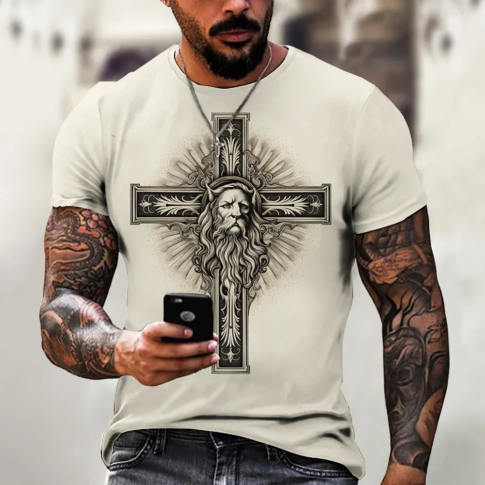 VARIETY Jesus T-Shirt For Men